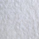 Сетка с цветами розы "Молочный"