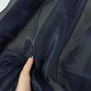 Органза "Чернильный"