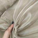 Органза "Бежево-серый"