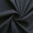 Трикотаж кулирка варенка "Черный"