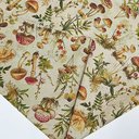 Хлопок с принтом "Грибы"