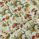 Хлопок с принтом "Грибы"