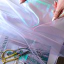 Органза хамелеон "Фиолетовый"