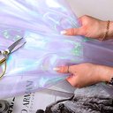 Органза хамелеон "Фиолетовый"