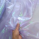 Органза хамелеон "Фиолетовый"