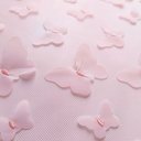 Сетка с 3D бабочками "Пудра"