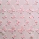 Сетка с 3D бабочками "Пудра"