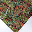 Хлопок с принтом "Грибы 5D"