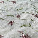 Лён с вышивкой "Полевые цветы"