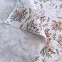 Хлопок с принтом "Зайцы" белый