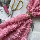 Сетка с цветами гортензия "Розовый"