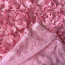 Сетка с цветами гортензия "Розовый"