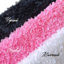 Сетка с цветами гортензия "Розовый"