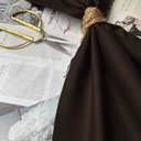 Хлопок для тренча "Шоколадный"