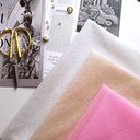 Еврофатин Luxe "Молочный" с серебристым глиттером