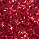 Бархат гладкий "Красный" с пайетками