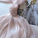 Органза крэш кристалл "Пралине"