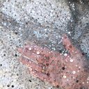 Сетка с пайетками и бисером "Серый" Z