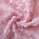 Сетка с цветами розы "Пудра"