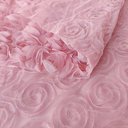 Сетка с цветами розы "Пудра"