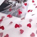 Еврофатин Luxe белый в красные сердечки