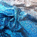 Пайетки Омбре Серебро с Синим