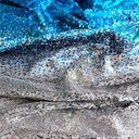 Пайетки Омбре Серебро с Синим