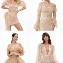 Еврофатин премиум "Телесный" с мелким глиттером