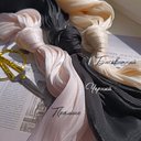 Органза крэш кристалл "Черный"