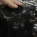 Пайетки глянцевые "Черный"