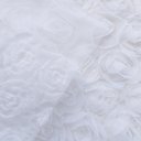 Сетка с цветами розы "Белый"