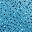 Бархат гладкий "Небесно- голубой" с пайетками