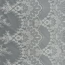 Кружево шантильи "Молочное" узор 4 (купон 3 метра)