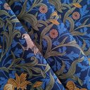 Хлопок с принтом "Птицы на ветках"