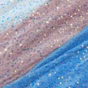 Бархат гладкий "Белый" с перламутровыми пайетками