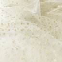 Еврофатин Luxe в горошек "Бледный весенний бутон"