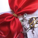 Органза Кристалон "Красный"