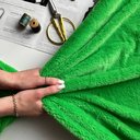 Мех искусственный "Зеленый"