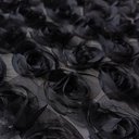 Сетка с цветами розы "Чёрный"