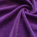 Велюр хлопковый "Темный фиолетовый"