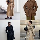 Хлопок для тренча "Темно-синий"