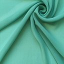 Шифон "Серо- бирюзовый"