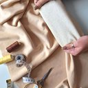 Трикотаж вискозный 290 гр "Телесный" с начесом