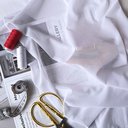 Стрейч- сетка ПЛОТНАЯ "Белый"