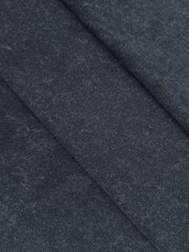 Трикотаж кулирка варенка "Черный"