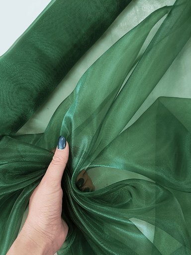 Органза "Изумрудный"