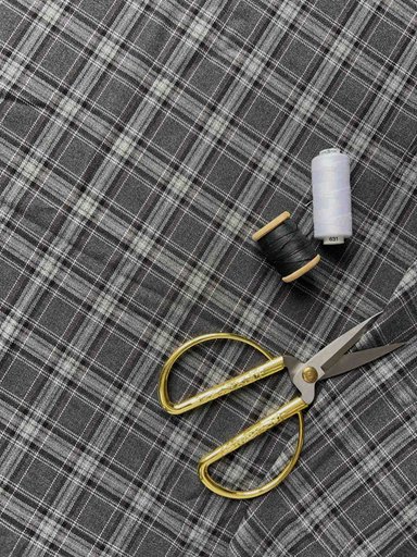 Костюмная ткань в клетку лицей "Принт 2"