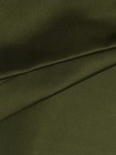 Креп сатин "Оливковый"