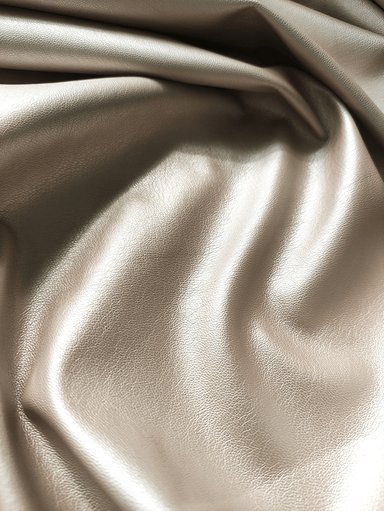 Кожа иск. "Бежевый с золотом"