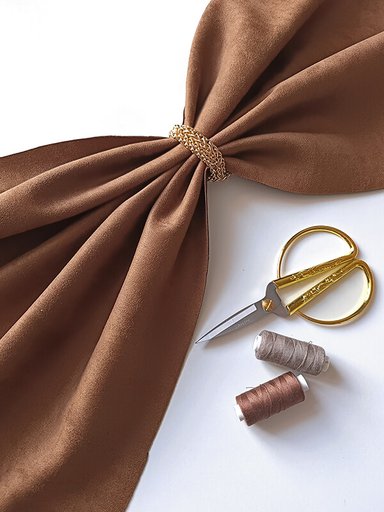 Замша "Коричневый"